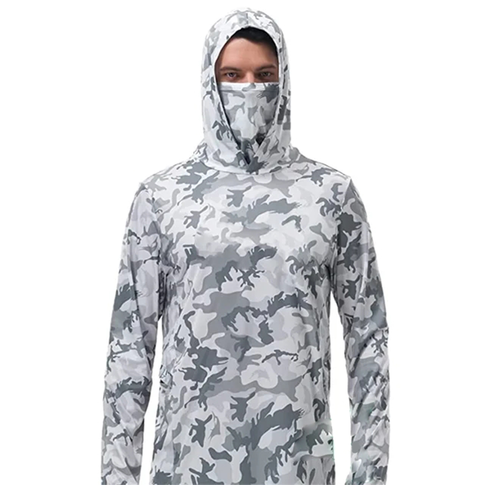 Summer Clothing - Summer Fishing Hoodies Men Jersey camouflage