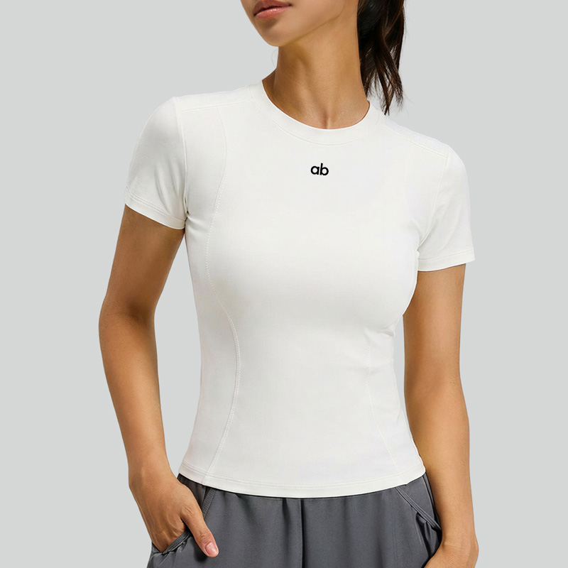 Summer Yoga Clothing - Summer Yoga New Style Simple Short-sleeved