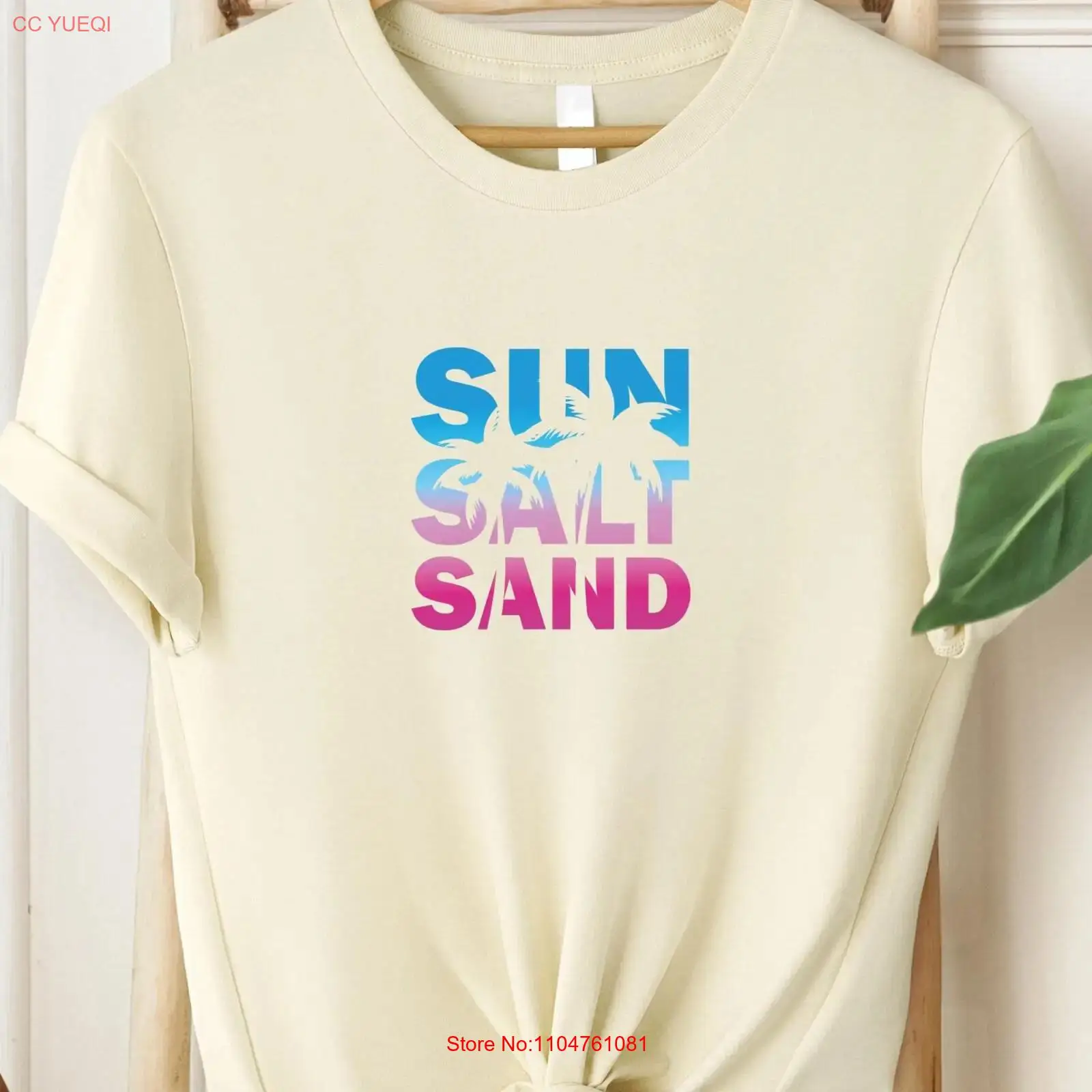 Summer Vacation Clothing Men - Sun Salt Sand T shirt Retro