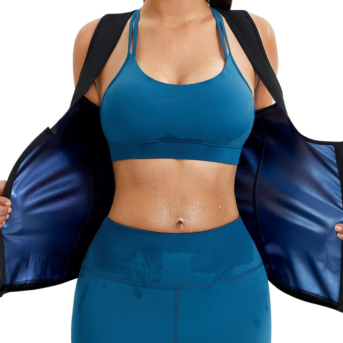 Tank Top Breathable - 1PCS Women’s Sweat Vest for Weight