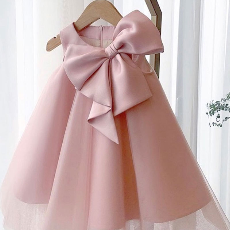 Summer Clothing Baby Girl - Mùa Hè 2021 Nơ Lớn Đầm
