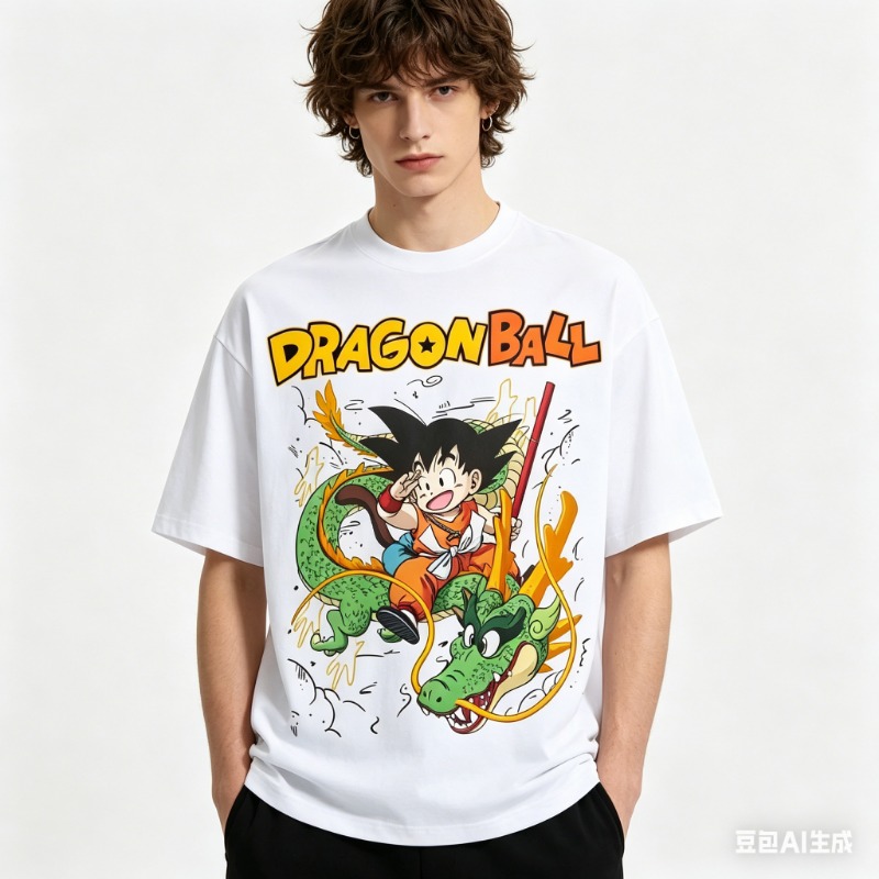 Summer Edition Clothing - 2026 New Summer Dragon Ball Oversized