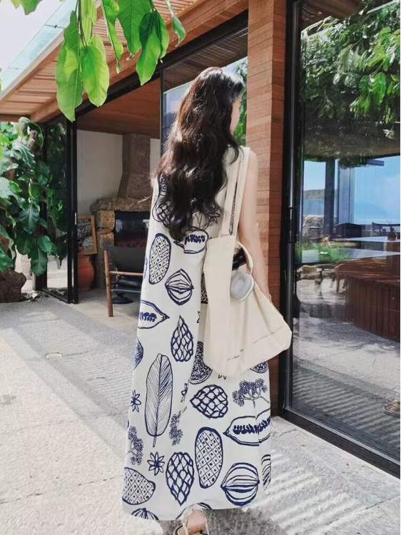 Summer Loose A-Line Vest Dress - đánh giá và giá Summer Clothing Tagline