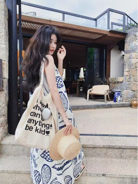 Summer Loose A-Line Vest Dress - đánh giá và giá Summer Clothing Tagline