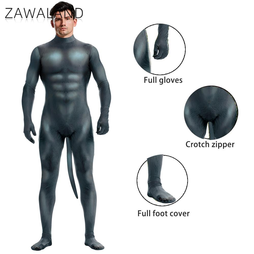 Zawaland Halloween Animal Cost - đánh giá và giá Summer Vacation Clothing Men