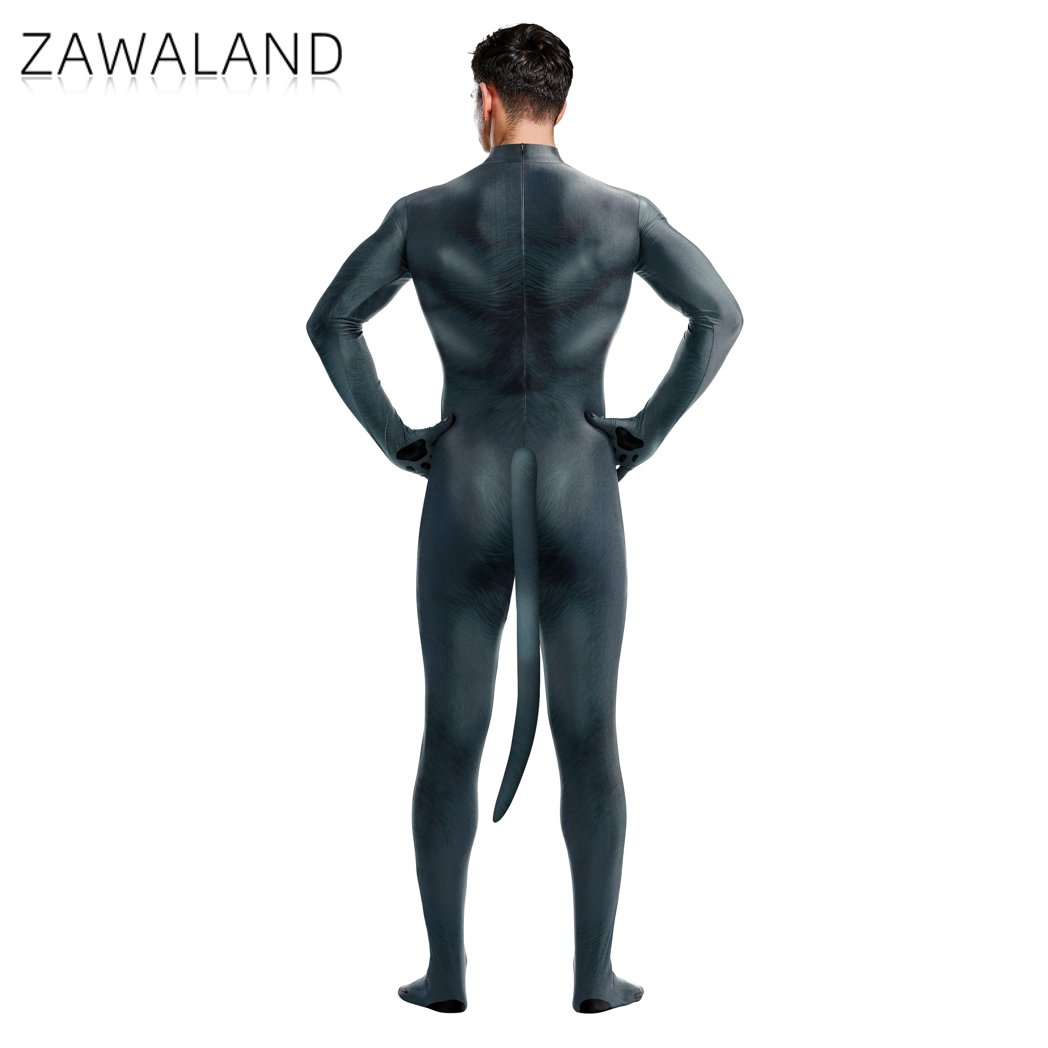 Zawaland Halloween Animal Cost - đánh giá và giá Summer Vacation Clothing Men