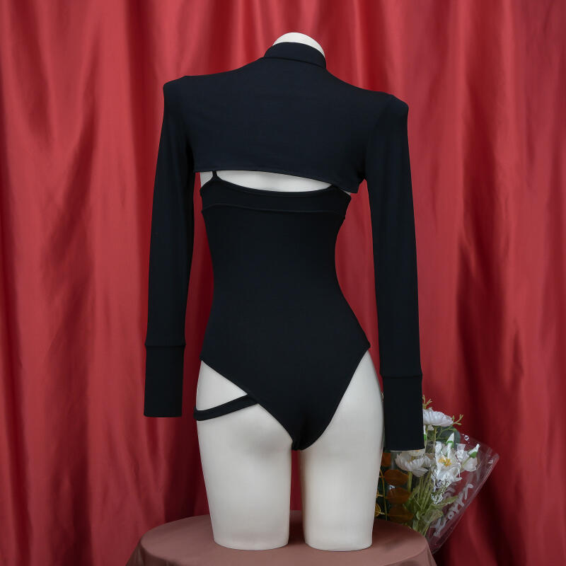 Anime Gothic  Hollow Out Sleev - đánh giá và giá Romper Playsuit Women