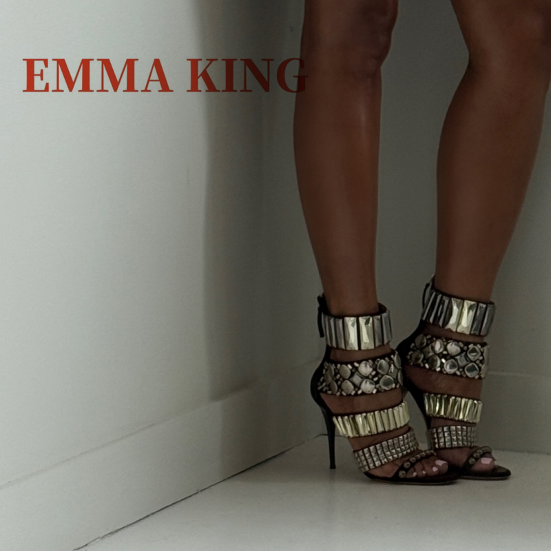 Black Embellished Ankle Strap  - đánh giá và giá Summer Clothing On Sale