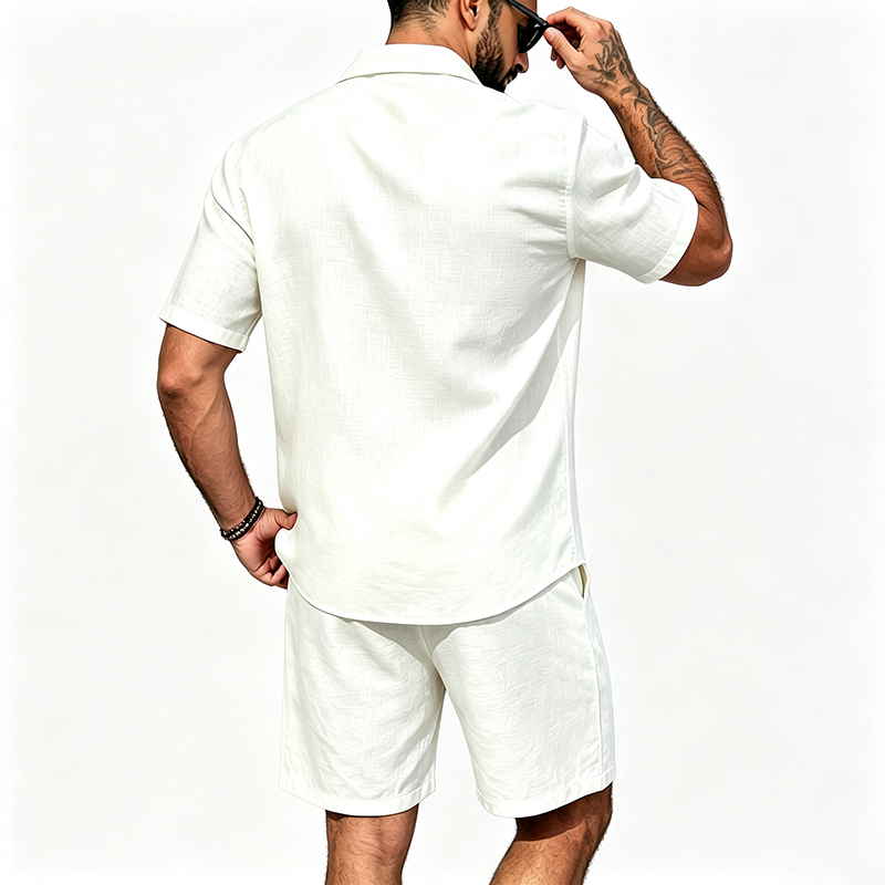 Men Linen Two Piece Outfit Sho - đánh giá và giá Summer Clothing Guys
