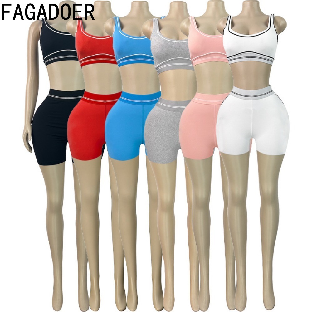 FAGADOER Fashion Patchwork Qua - đánh giá và giá Summer Yoga Clothing