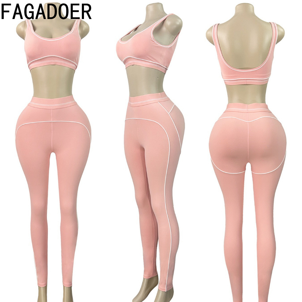 FAGADOER Fashion Patchwork Qua - đánh giá và giá Summer Yoga Clothing
