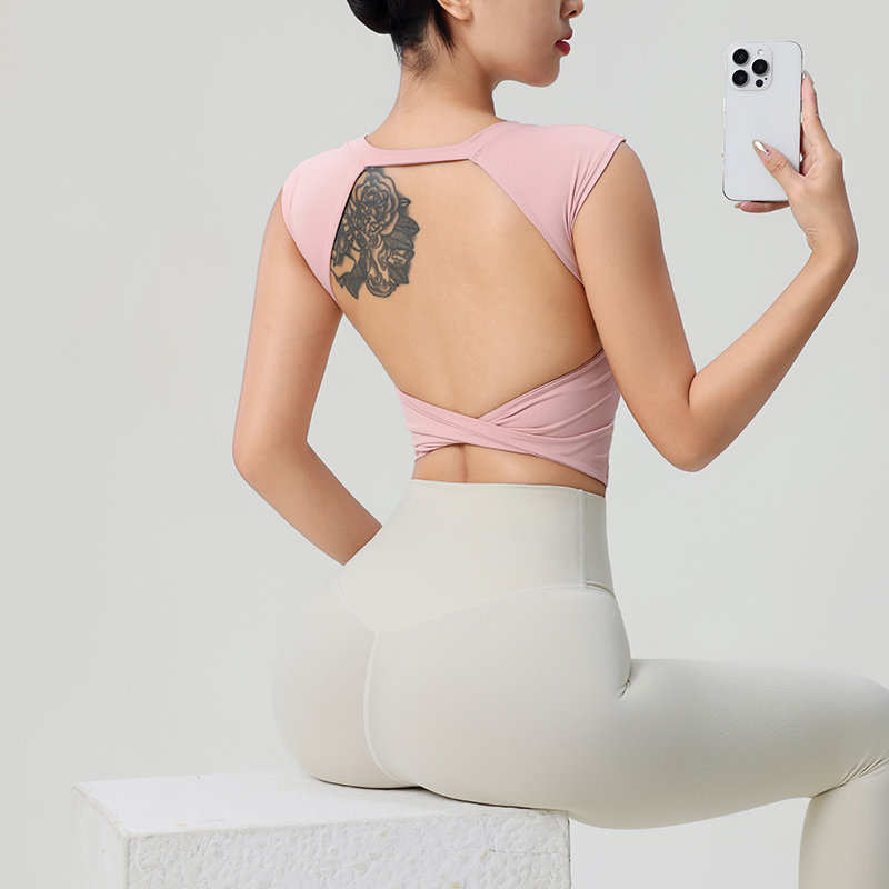 Women's Backless Fitness Cloth - đánh giá và giá Summer Yoga Clothing