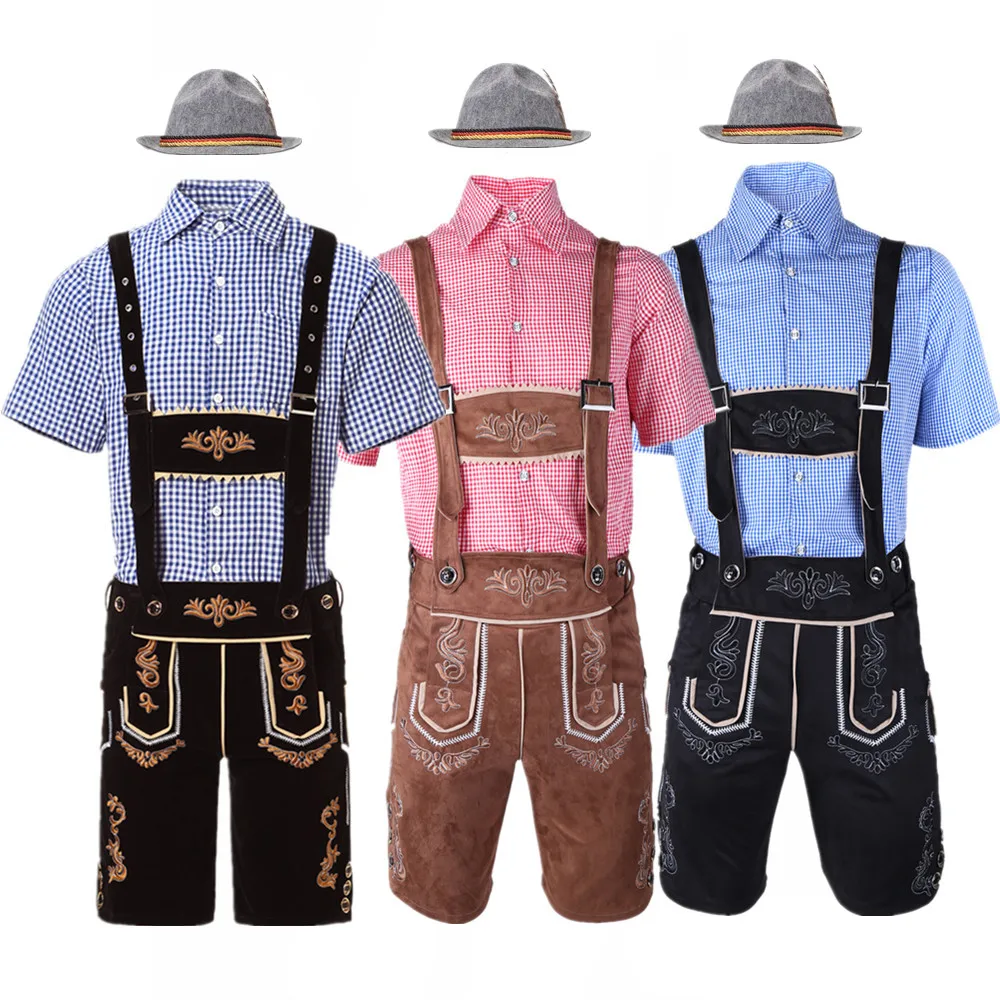Male German Oktoberfest Lederh - đánh giá và giá Summer Vacation Clothing Men