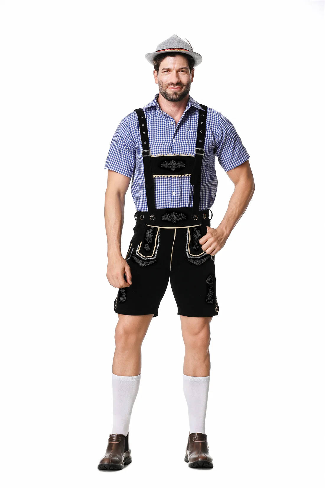 Male German Oktoberfest Lederh - đánh giá và giá Summer Vacation Clothing Men