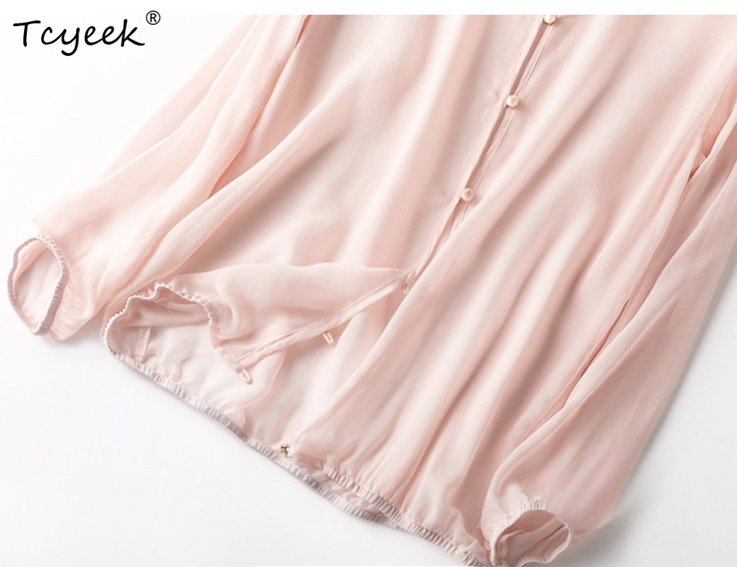 Tcyeek 100% Real Mulberry Silk - đánh giá và giá Summer Clothing