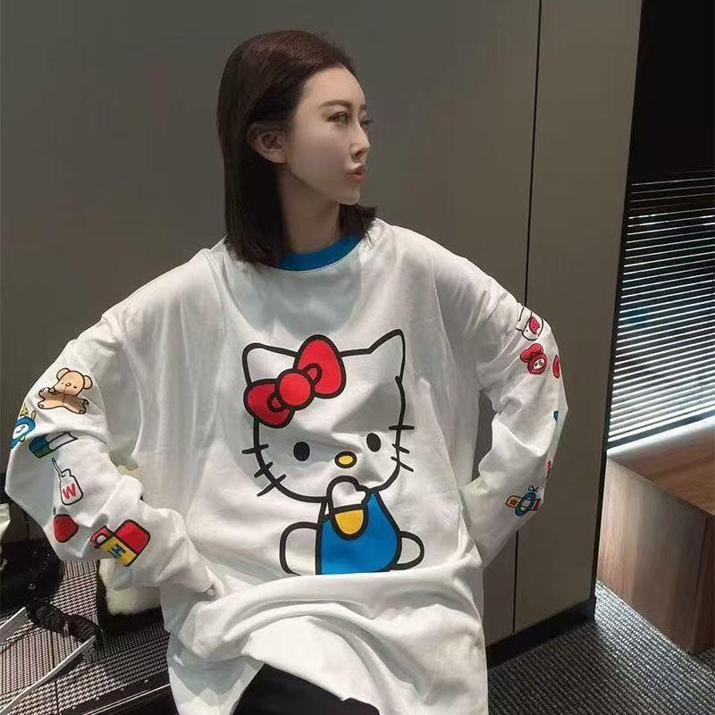 Long-Sleeved Hello Kitty Summe - đánh giá và giá Summer Clothing