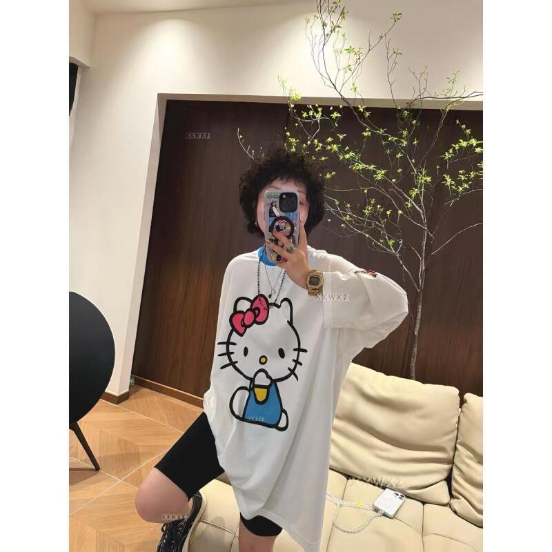 Long-Sleeved Hello Kitty Summe - đánh giá và giá Summer Clothing