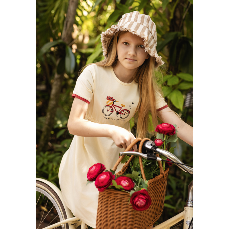 Ali Plus SS26 Printed Bike col - đánh giá và giá Summer Clothing Baby Girl