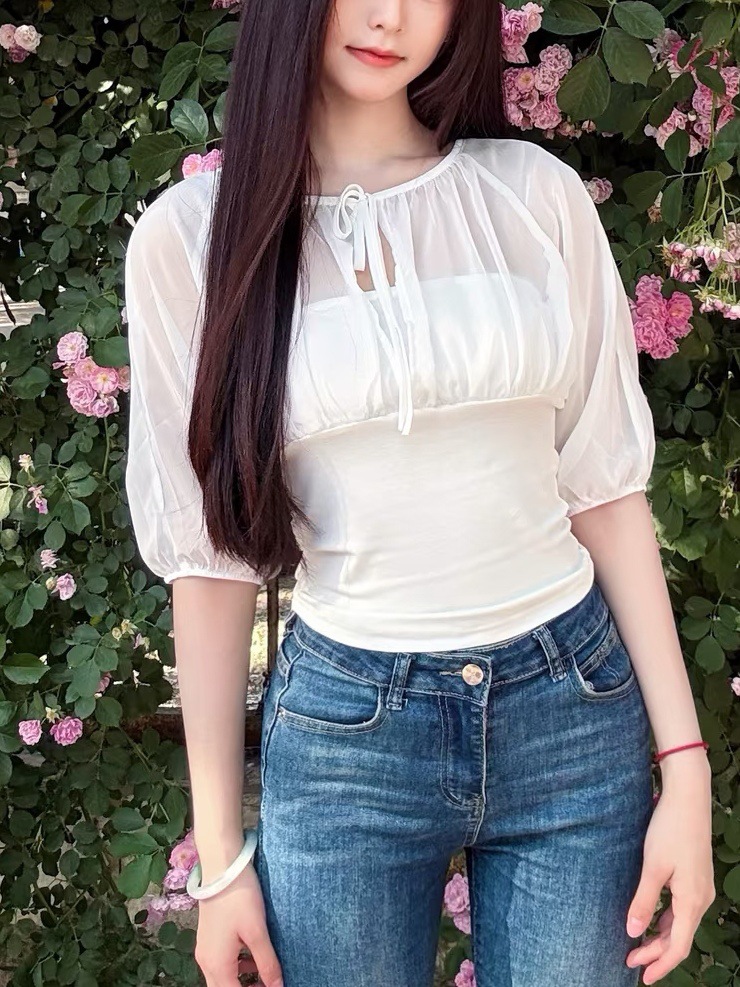 Mulberry Silk-Paneled Top with - đánh giá và giá Summer Clothing