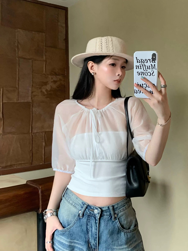 Mulberry Silk-Paneled Top with - đánh giá và giá Summer Clothing