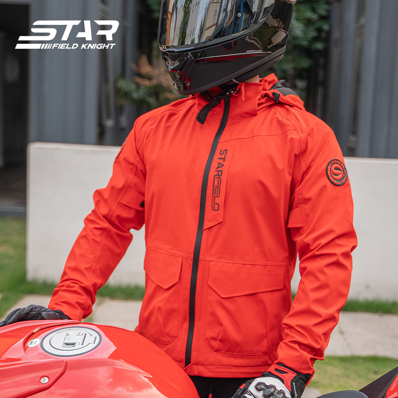 SFK Orange Motorcycle Jacket M - đánh giá và giá Summer Knights Clothing
