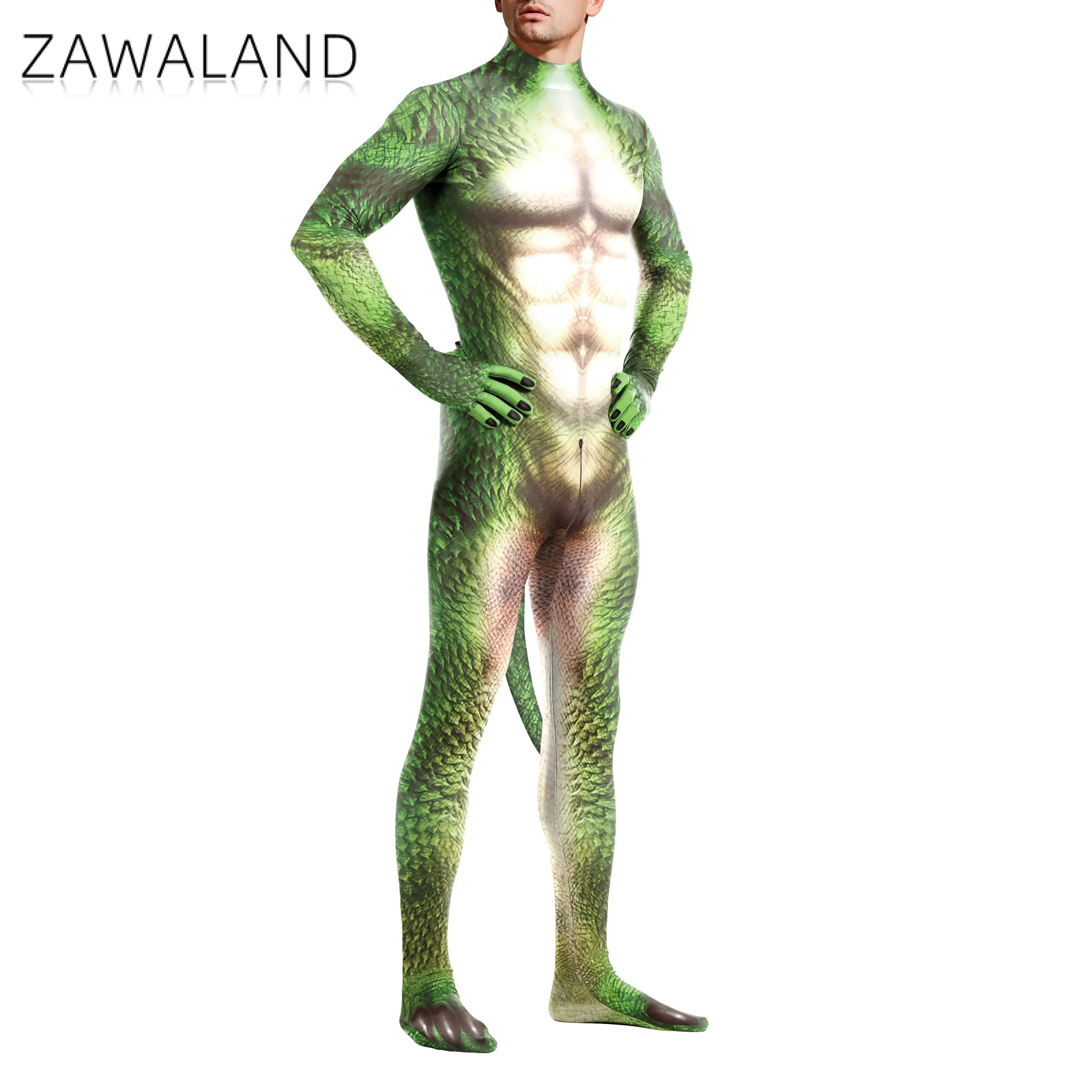 Zawaland Snake Dragon Men Cost - đánh giá và giá Summer Vacation Clothing Men