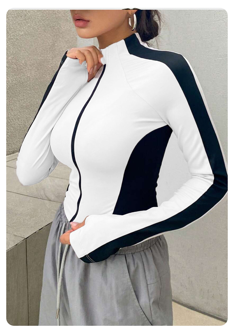 Yoga Clothes Stand Up Collar J - đánh giá và giá Summer Clothing
