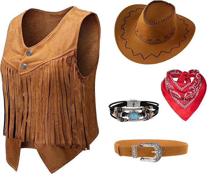 Women Men Cowgirl Costume West - đánh giá và giá Summer Vacation Clothing Men