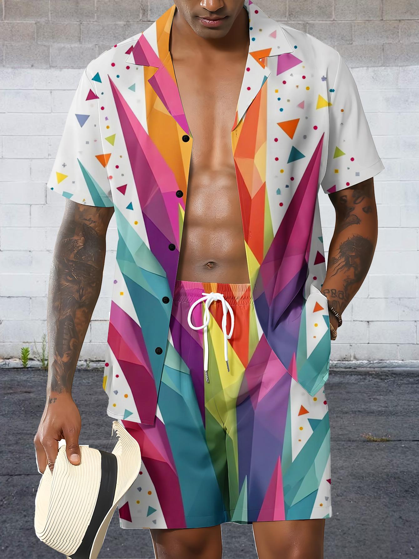 Men's Shirt Sets 2026 Spring/S - đánh giá và giá Summer Clothing Drip