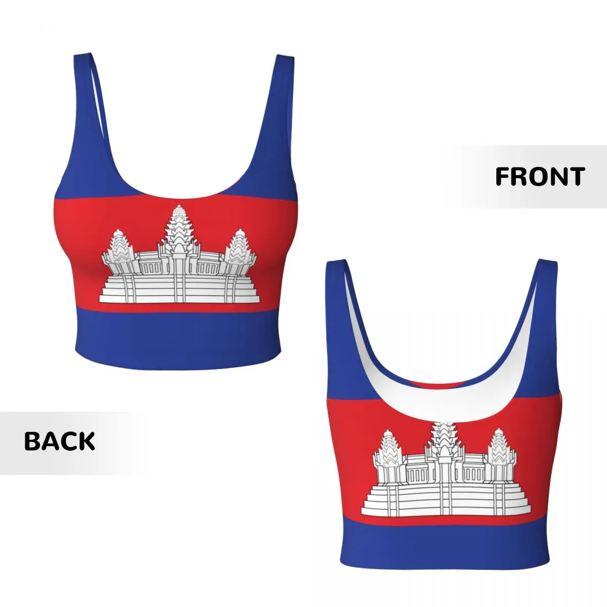Yoga Vest Women Gym Sports Cro - đánh giá và giá Tank Top Breathable