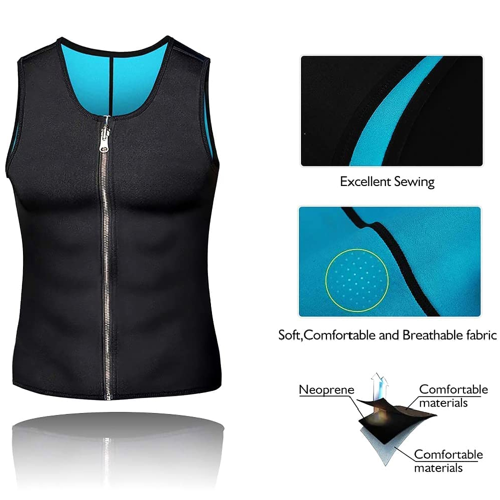 1PCS Hot Neoprene Sauna Vest f - đánh giá và giá Tank Top Breathable
