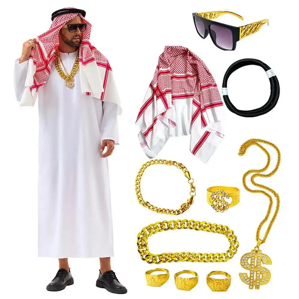 Arabian Dubai Costume Uae Shei - đánh giá và giá Summer Vacation Clothing Men
