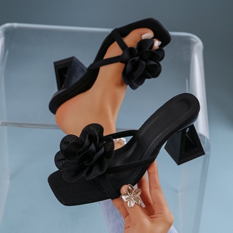 Womens 3D Flower Decor Sandals - đánh giá và giá Summer Clothing On Sale