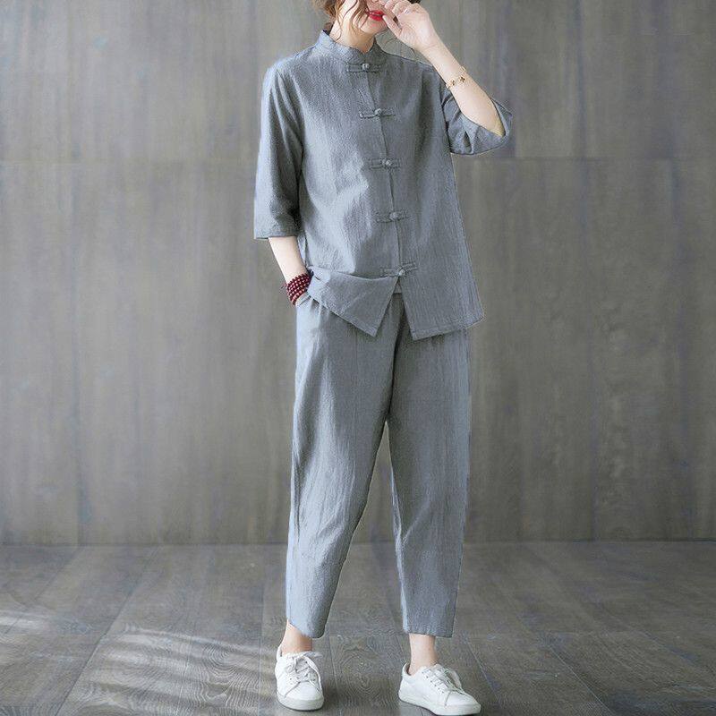 2pcs Buddhist Women's Clothing - đánh giá và giá Summer Yoga Clothing