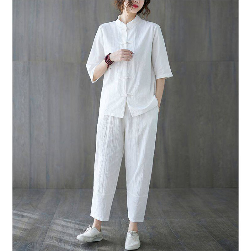 2pcs Buddhist Women's Clothing - đánh giá và giá Summer Yoga Clothing