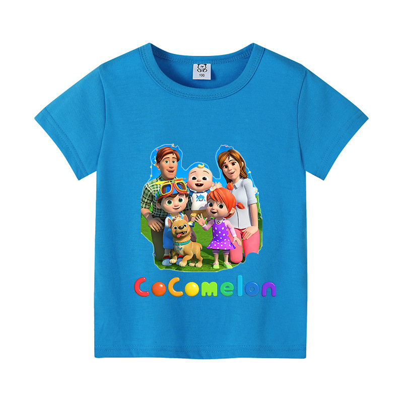 Cocomelons Baby T-Shirts Anime - đánh giá và giá Summer Clothing Baby Girl