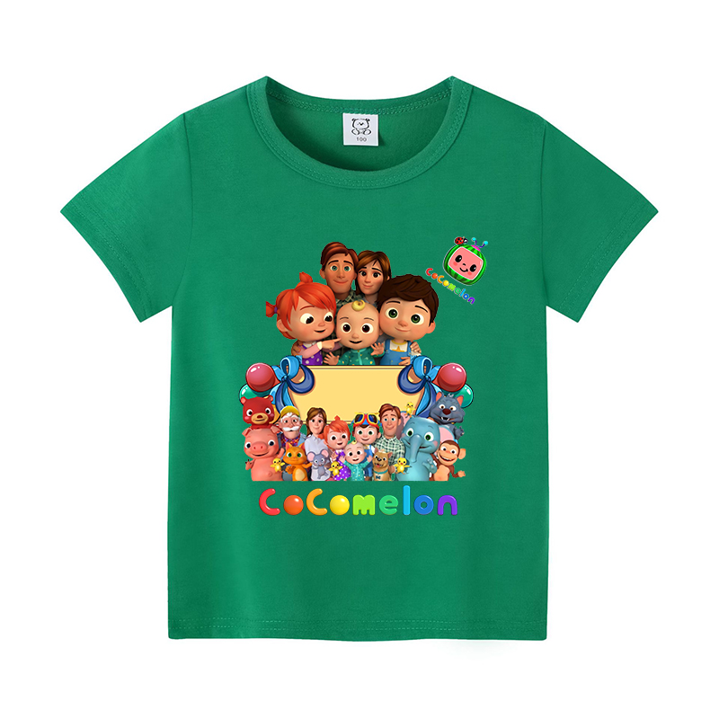 Cocomelons Baby T-Shirts Anime - đánh giá và giá Summer Clothing Baby Girl