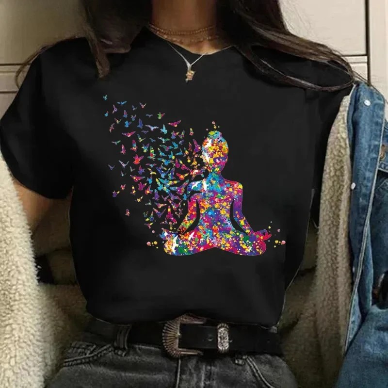 Plus Size Watercolor Breathe C - đánh giá và giá Summer Yoga Clothing