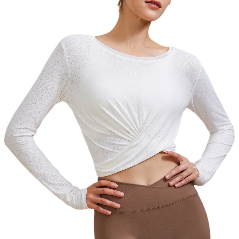 Spring/Summer Yoga Top: Long-S - đánh giá và giá Summer Yoga Clothing