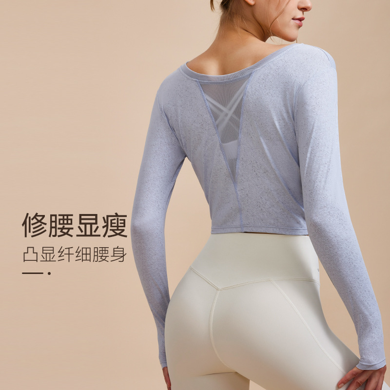 Spring/Summer Yoga Top: Long-S - đánh giá và giá Summer Yoga Clothing