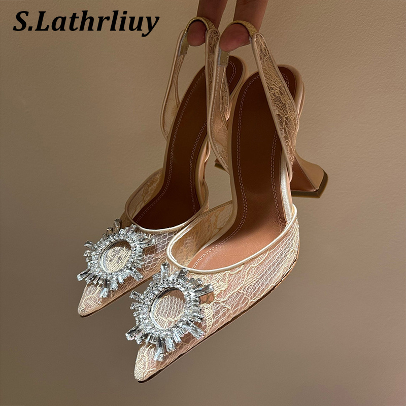 Sandals Rhinestone Flower Poin - đánh giá và giá Summer Clothing On Sale