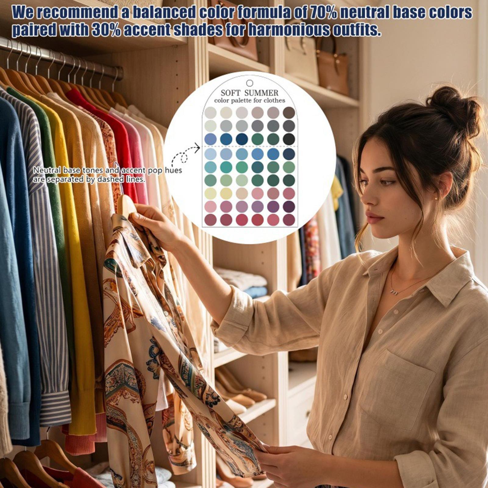 Color Palette Cards Soft Summe - đánh giá và giá Summer Clothing Color Palette