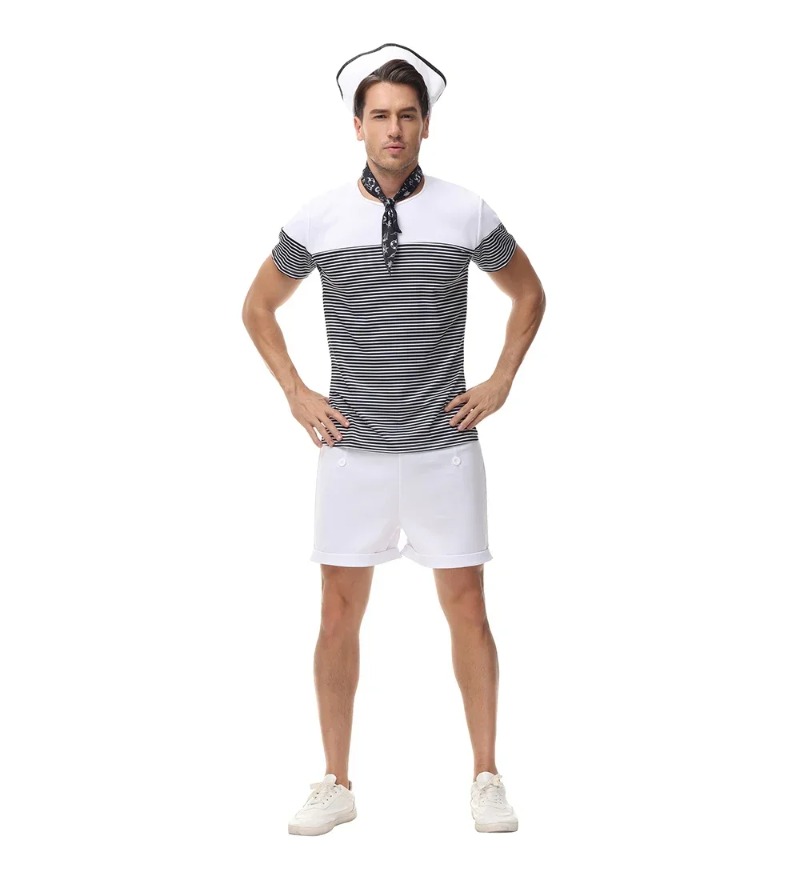 Couple Nautical Navy Sailor Co - đánh giá và giá Summer Vacation Clothing Men